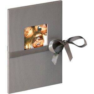 Walther Leporello Fun 12 fotografií 10x15 13x18 cm s černým obalem s mašlí