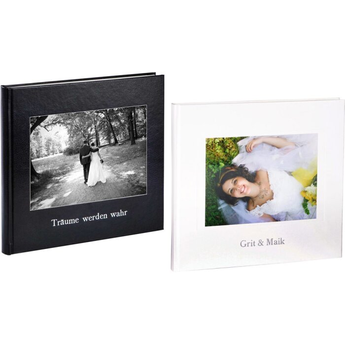 HNFD Kolara Kniha návštěv personalizovaná koženka 23x25cm 176 stran černobílá