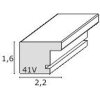 Magnetická tabule S41VF1M bílá