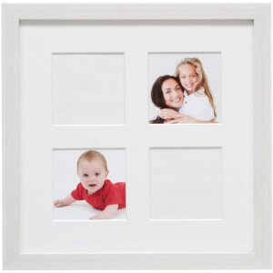 Galerijní rám S41VF1P bílý 4 až 8 fotografií 10x15 cm