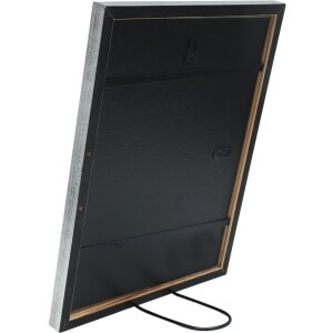 Deknudt obrazový rám stříbrné dřevo S43AD1 9x13 cm - 40x50 cm s/bez pasparty