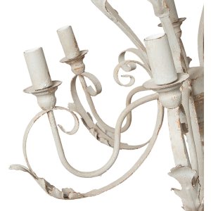 Závěsná lampa 65x68 cm šedá