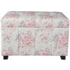Truhla s taburetem Clayre & Eef 61x37x43 cm barevná