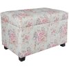 Truhla s taburetem Clayre & Eef 61x37x43 cm barevná