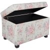 Truhla s taburetem Clayre & Eef 61x37x43 cm barevná