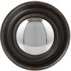 Zrcadlo Ø 23x3 cm černé - 62S128 Clayre Eef
