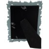 Clayre & Eef 2F0436 Rámeček na obraz 10x15 cm tyrkysový plastový obdélníkový