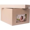 HNFD XL fotobox Kandra 700 fotografií 13x18 cm šedá metalíza