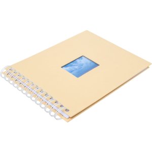 HNFD spirálové album BULDANA meloun žebrované 23x17 cm 40 bílých stran