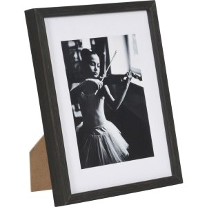 Dřevěný rám Viola 10x15 cm tmavě hnědý