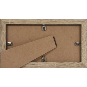 Rám na obraz moderní 10x20 cm středně hnědý