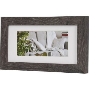 Rám na obrázky Henzo Modern 10x20 cm tmavě šedý s paspartou 7x15 cm