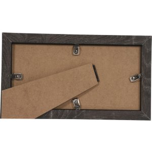 Rám na obrázky Henzo Modern 10x20 cm tmavě šedý s paspartou 7x15 cm