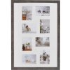 Fotogalerie Moderní 50x75 cm tmavě šedá 8 fotografií 13x18 cm