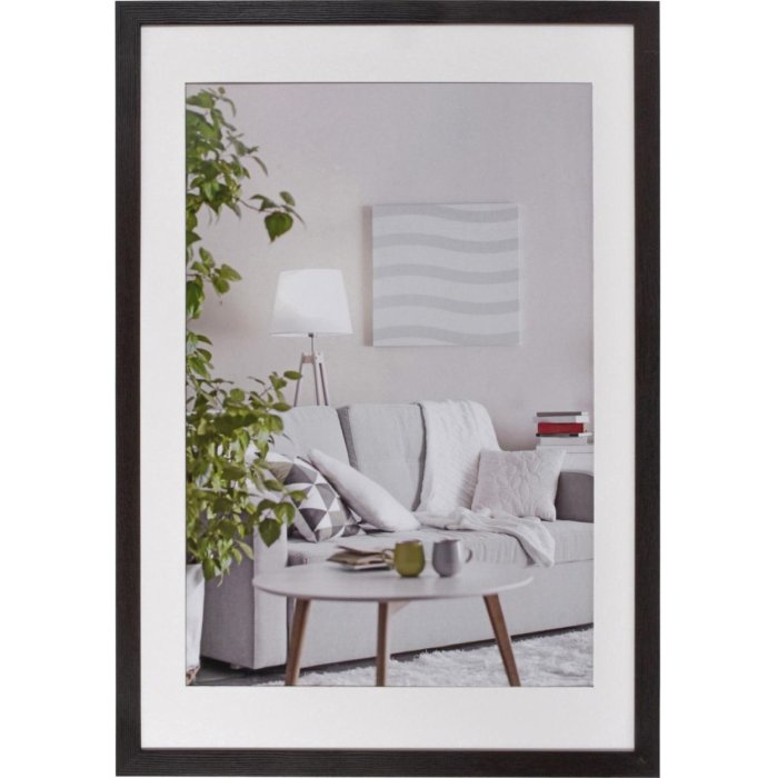 Moderní obrazový rám 60x90 cm tmavě hnědý