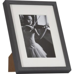 Dřevěný rám Viola 13x18 cm tmavě šedý