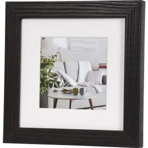 Rám na obraz moderní 15x15 cm tmavě hnědý