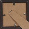 Rám na obraz moderní 15x15 cm tmavě hnědý