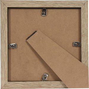 Henzo rám na obrázky Modern 15x15 cm středně hnědý s paspartou 10x10 cm