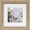Henzo rám na obrázky Modern 15x15 cm středně hnědý s paspartou 10x10 cm