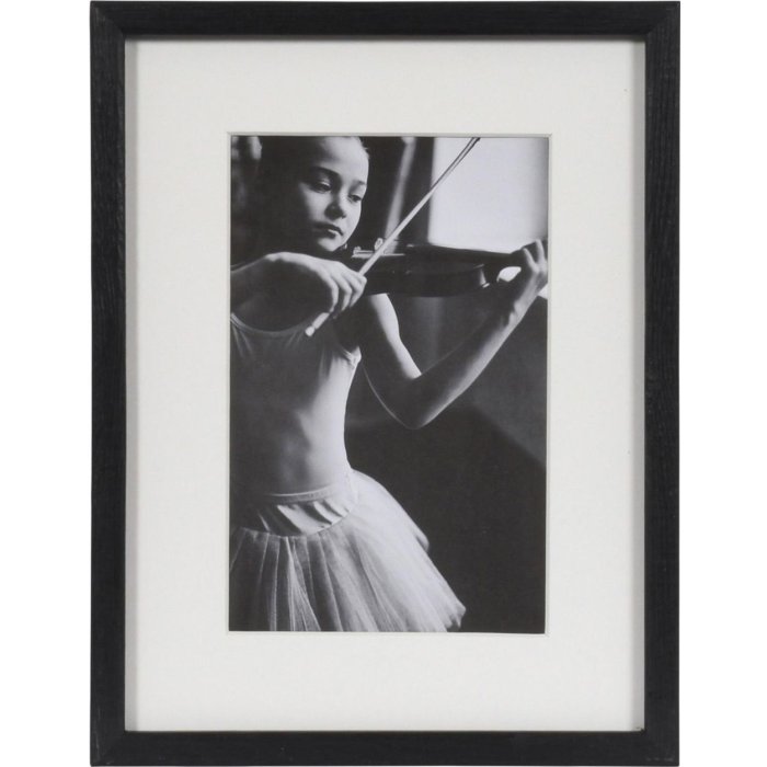Dřevěný rám Viola 15x20 cm černý