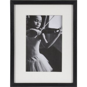 Dřevěný rám Viola 15x20 cm černý