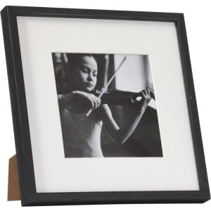 Dřevěný rám Viola 20x20 cm tmavě hnědý