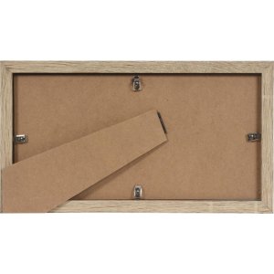 Henzo rám na obrazy Modern 15x30 cm středně hnědý s paspartou 10x20 cm
