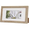 Henzo rám na obrazy Modern 15x30 cm středně hnědý s paspartou 10x20 cm