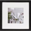 Moderní obrazový rám 30x30 cm tmavě hnědý