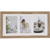 Fotogalerie Moderní 20x40 cm středně hnědá 3 fotografie 10x15 cm