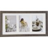 Fotogalerie Moderní 20x40 cm tmavě šedá 3 fotografie 10x15 cm