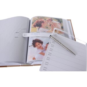 Henzo slip-in album Kapitola 200 fotografií 10x15 cm zelený papírový obal 19,5x25 cm