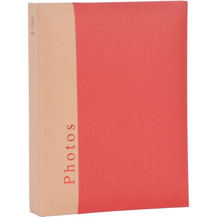 Henzo slip-in album Kapitola 200 fotografií 10x15 cm červená 19,5x25 cm