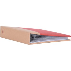 Henzo slip-in album Kapitola 200 fotografií 10x15 cm červená 19,5x25 cm
