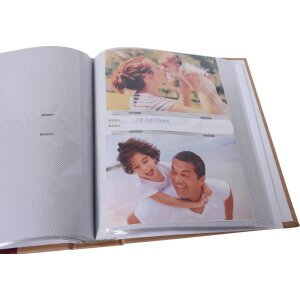 Henzo slip-in album Chapter Brown 200 fotografií 10x15 cm