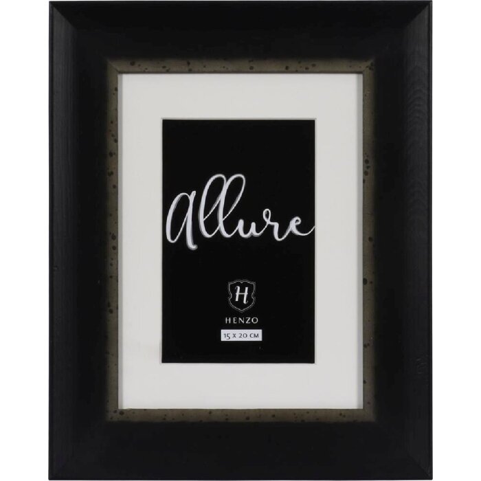 Henzo Dřevěný rám Allure 15x20 cm černý