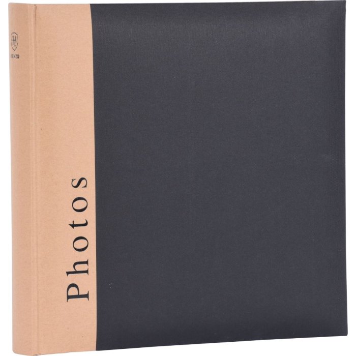 Henzo Jumbo fotoalbum Kapitola černá 30x30 cm 100 bílých stran