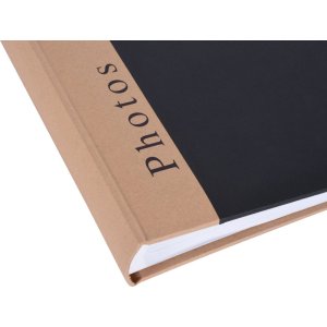 Henzo Jumbo fotoalbum Kapitola černá 30x30 cm 100 bílých stran