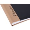 Henzo Jumbo fotoalbum Kapitola černá 30x30 cm 100 bílých stran