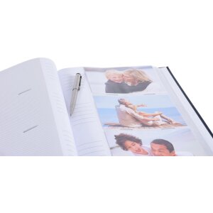 Henzo slip-in album Edition 300 fotografií 10x15 cm červená koženka s okénkem
