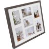 Fotogalerie Moderní 40x50 cm tmavě šedá 7 fotografií 10x15 cm
