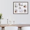 Fotogalerie Moderní 40x50 cm tmavě šedá 7 fotografií 10x15 cm