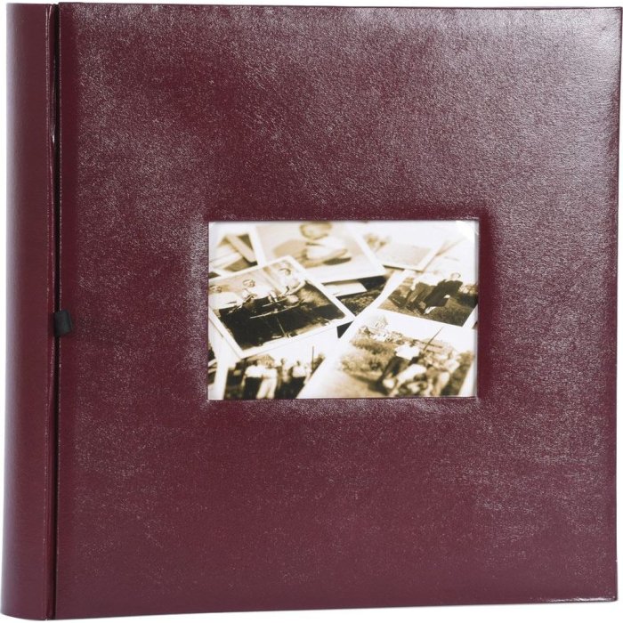 Jumbo fotoalbum Edice červená 30x30 cm 100 bílých stran