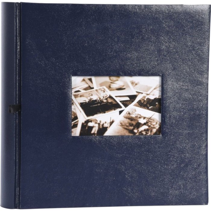 Henzo Jumbo fotoalbum Edice modrá 30x30 cm 100 bílých stran