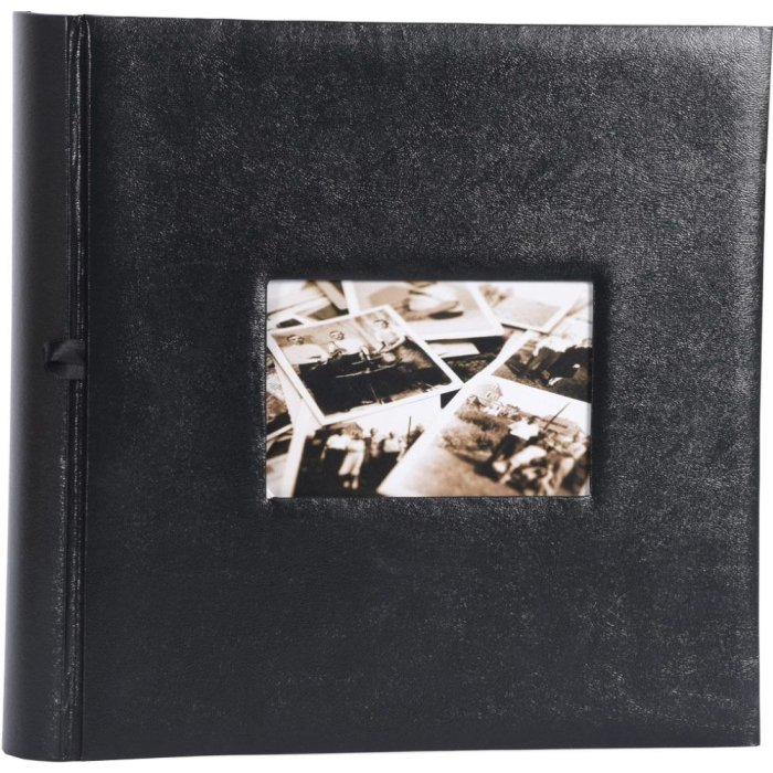 Henzo Jumbo fotoalbum Edice černá 30x30 cm 100 bílých stran