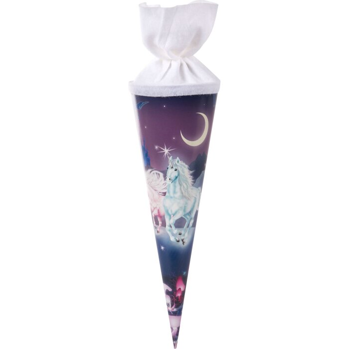 Goldbuch Školní taška Unikátní jezdec 35 cm živě fialová