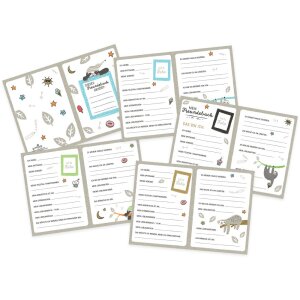 Goldbuch Knižka přátel Happylife Faultier A5 15x21 cm 88 stran