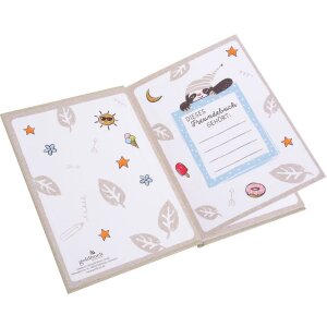 Goldbuch Knižka přátel Happylife Faultier A5 15x21 cm 88 stran