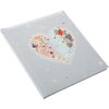 Goldbuch svatební deník Srdce z květin 23x25 cm 44 stran